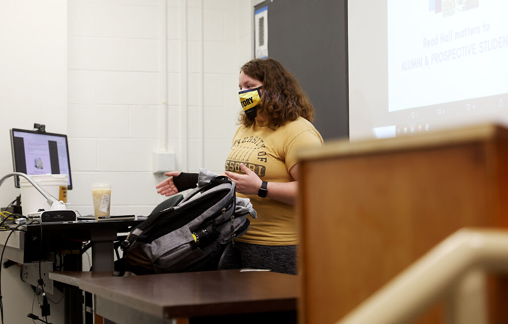 Catherine Hutinett speaks about protecting Read Hall